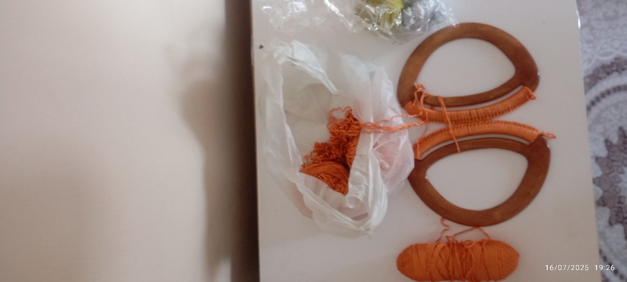 el yapımı çanta örgü seti - Görsel 2