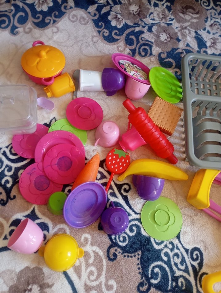 Renkli Oyuncak Mutfak Gereçleri Seti - Görsel 2