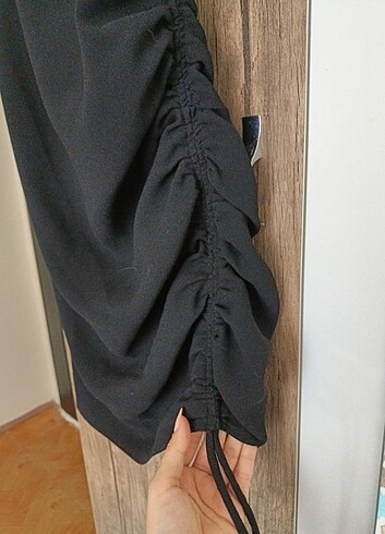 xs Beden siyah Renk Zara siyah mini elbise
