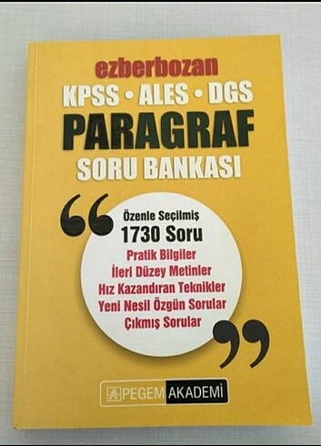 Kpss Paragraf Sıfır Soru Bankası 