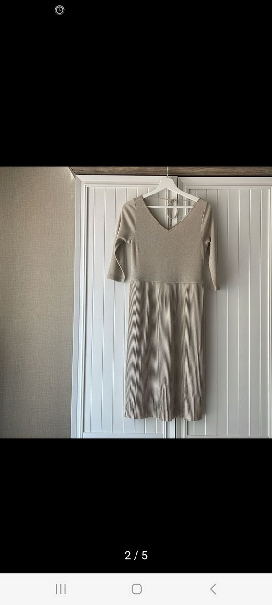 MANGO ELBİSE S...M BEDENE UYUMLU - Görsel 5