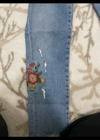 ZARA DENİM KOT PANTOLON - Görsel 3