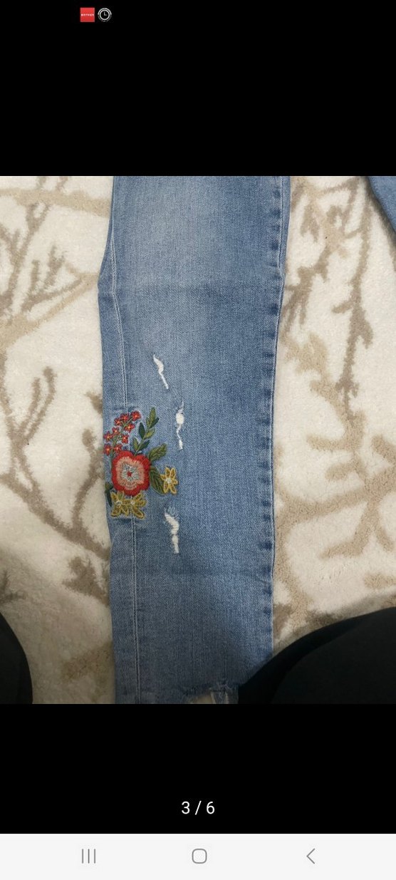 ZARA DENİM KOT PANTOLON - Görsel 3