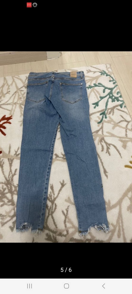 ZARA DENİM KOT PANTOLON - Görsel 5