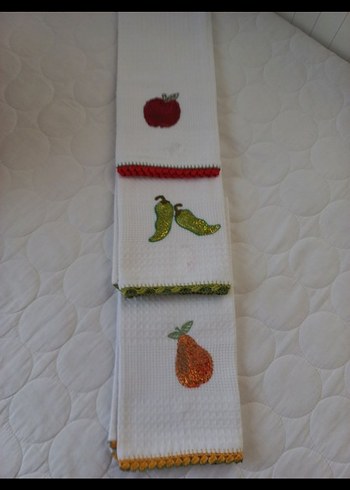 KURULAMA BEZLERİ 3 ADET OYALI - Görsel 3