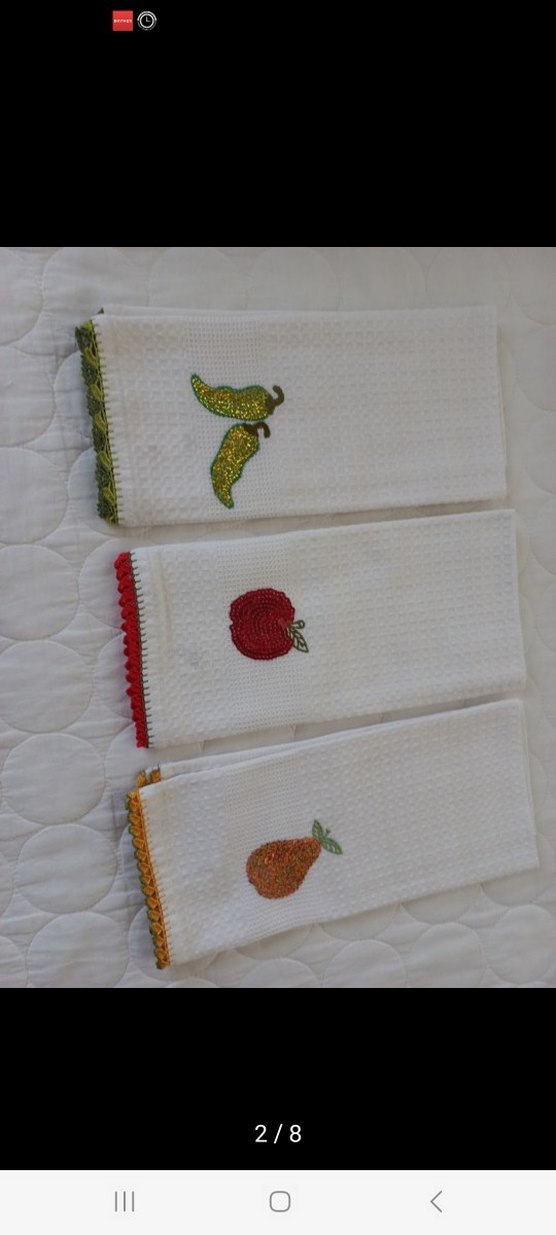 KURULAMA BEZLERİ 3 ADET OYALI - Görsel 2