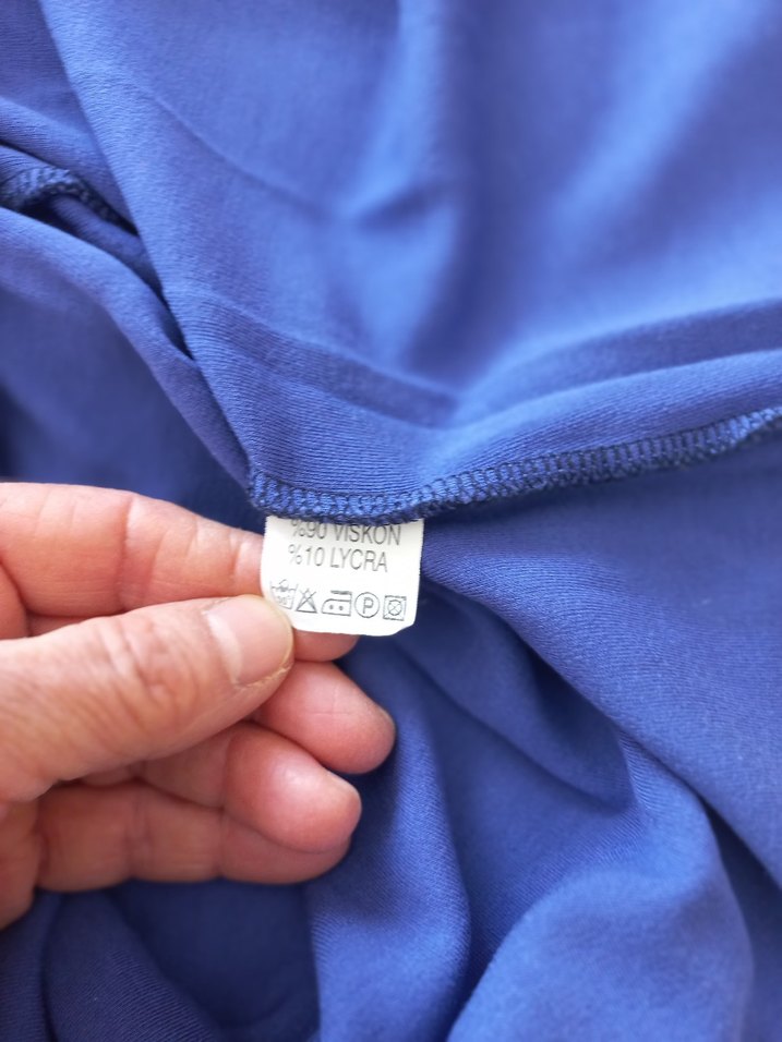 DÖRTEL THİSORT ateş mavisi - Görsel 2