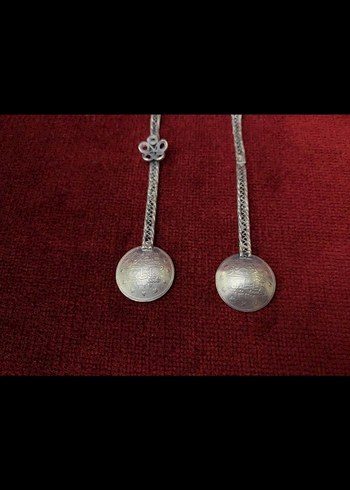 GÜMÜŞ ANTİKA OSMANLI TELKARİ KAŞIK - Görsel 4