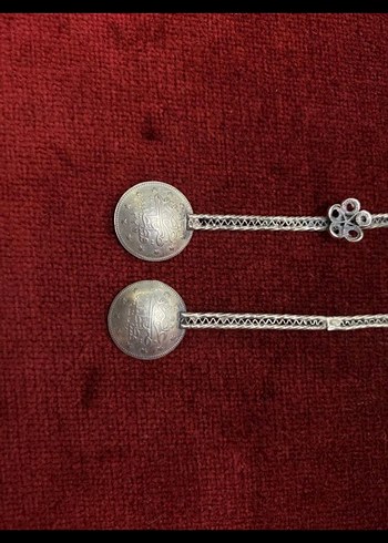 GÜMÜŞ ANTİKA OSMANLI TELKARİ KAŞIK - Görsel 7