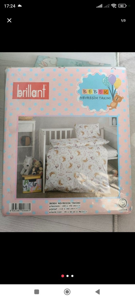 Bebek Pamuklu Nevresim Takımı - Görsel 2