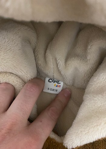 Kahverengi Kapüşonlu Erkek Çocuk Mont - Görsel 3