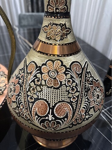 Beden El işlemesi bakır imbik 50 cm