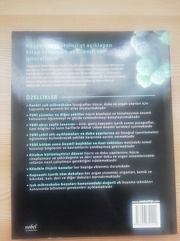 Junqueira's Temel Histoloji Atlas Kitap