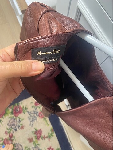 s Beden Gerçek deri Massimo Dutti.
