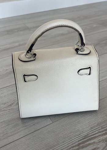 Diğer Klasik Elegan Beyaz Kadın Mini Çanta