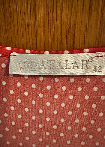 Atalar Marka, Kırmızı Elbise  - Görsel 3