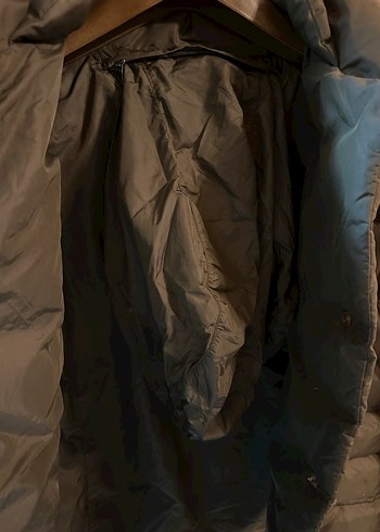 Zara Marka, Yeşil Renkte, Kuş Tüyü Dolgulu Mont - Görsel 6