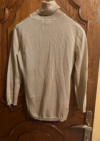 Dore Renkte Triko Kazak - Görsel 2