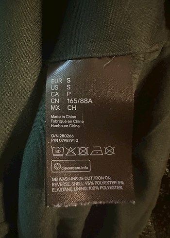H&M Marka, Yeşil Payetli Bluz - Görsel 4