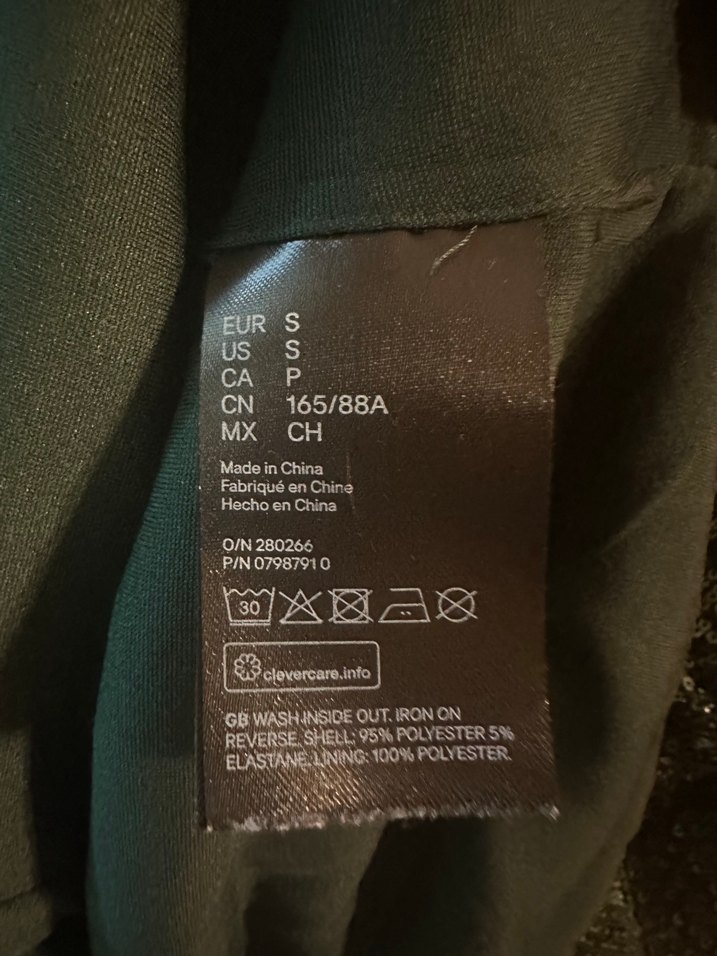 H&M Marka, Yeşil Payetli Bluz - Görsel 4