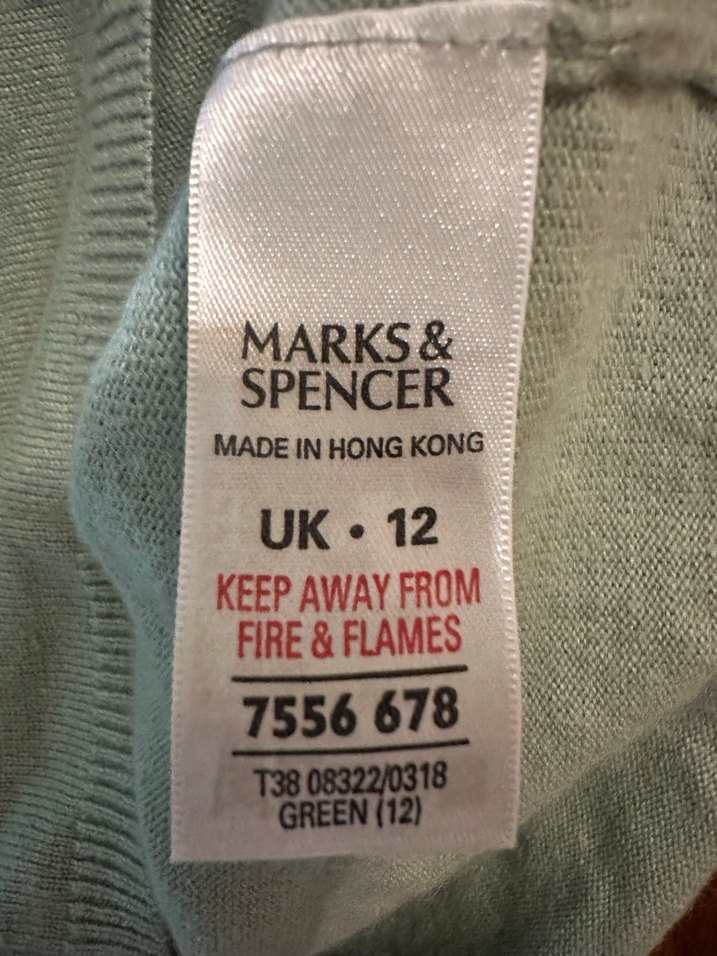 Marks & Spencer Marka, V Yaka Kaşmir Karışımlı Kazak - Görsel 4