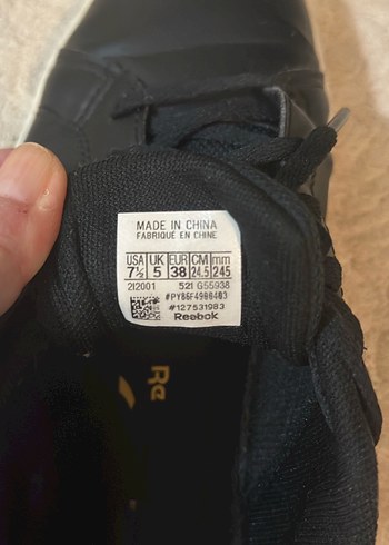 Reebok Marka Siyah Spor Ayakkabı - Görsel 4