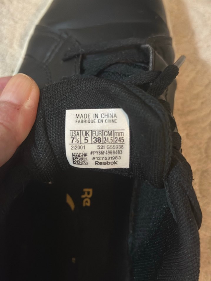 Reebok Marka Siyah Spor Ayakkabı - Görsel 4