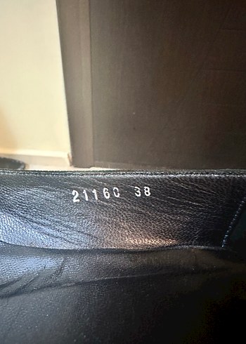 Hotiç Marka, Rugan, Siyah Renkte, Fiyonk Tokalı Ayakkabı - Görsel 4