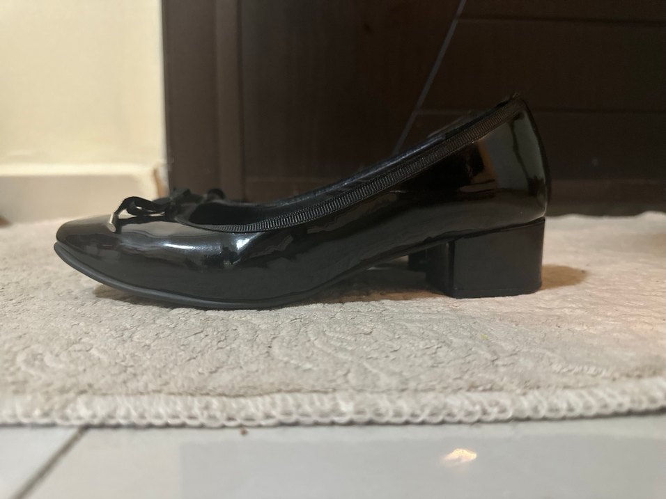 Hotiç Marka, Rugan, Siyah Renkte, Fiyonk Tokalı Ayakkabı - Görsel 3