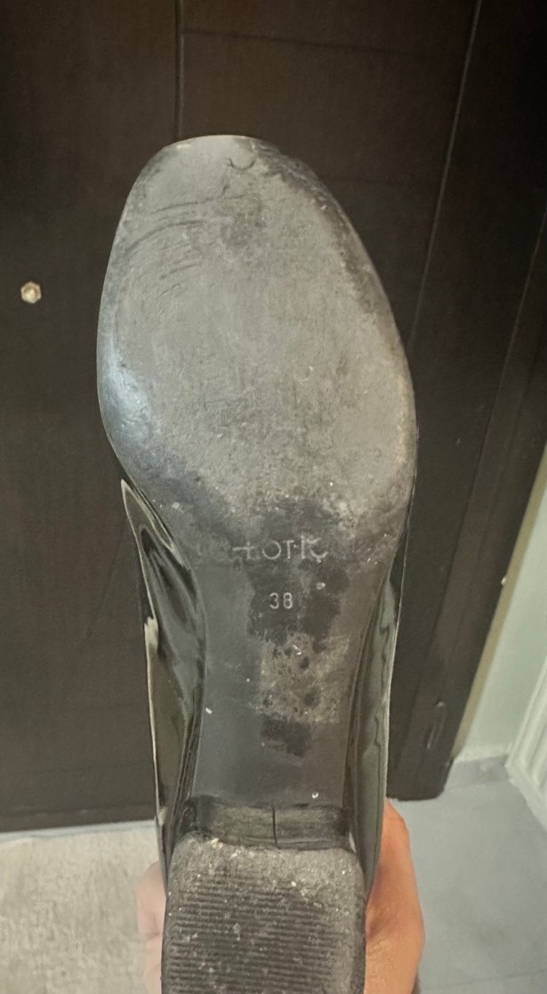 Hotiç Marka, Rugan, Siyah Renkte, Fiyonk Tokalı Ayakkabı - Görsel 5