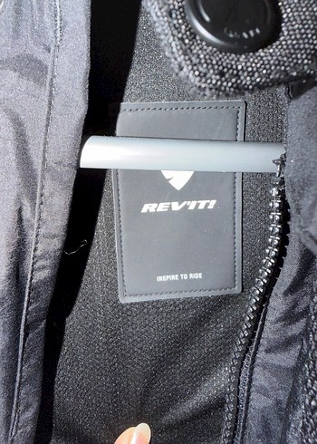 Siyah Revıt orjinal motorcu montu - Görsel 5