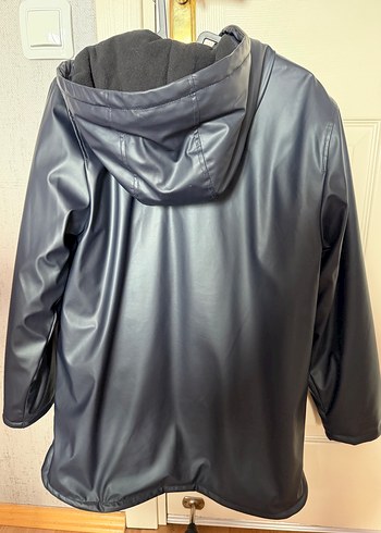 Kız Çocuk  Lacivert  su geçirmez yağmurluk kaban  mont Zara - Görsel 2