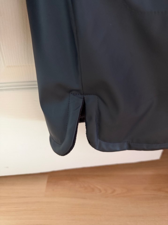 Kız Çocuk  Lacivert  su geçirmez yağmurluk kaban  mont Zara - Görsel 5