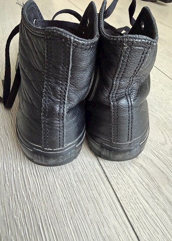 Siyah Bağcıklı Unisex Spor Ayakkabı - Görsel 3