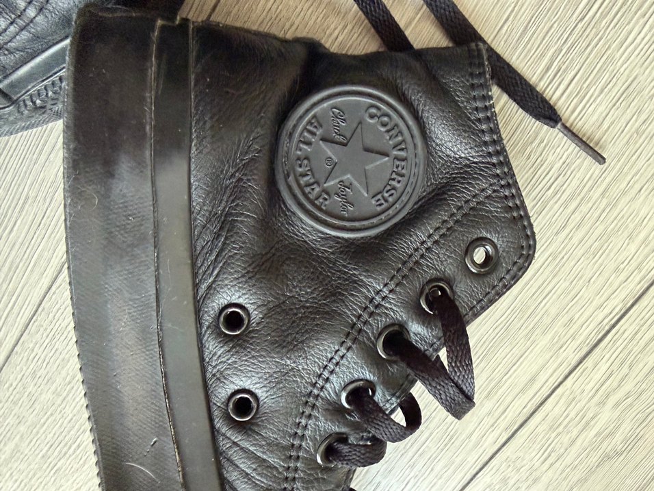 Siyah Bağcıklı Unisex Spor Ayakkabı - Görsel 4