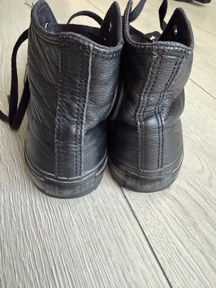 Siyah Bağcıklı Unisex Spor Ayakkabı - Görsel 3