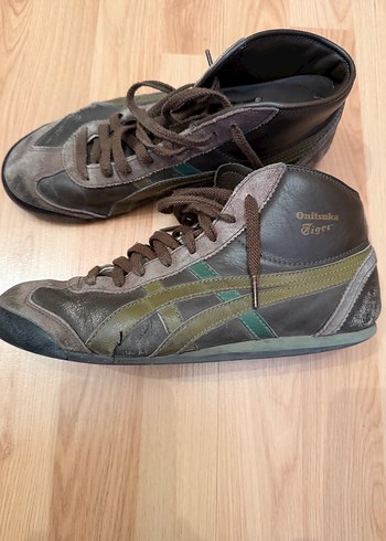 Erkek Kahverengi Tiger Spor Ayakkabı Bağcıkları - Görsel 4