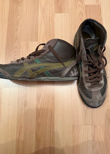 Erkek Kahverengi Tiger Spor Ayakkabı Bağcıkları - Görsel 2