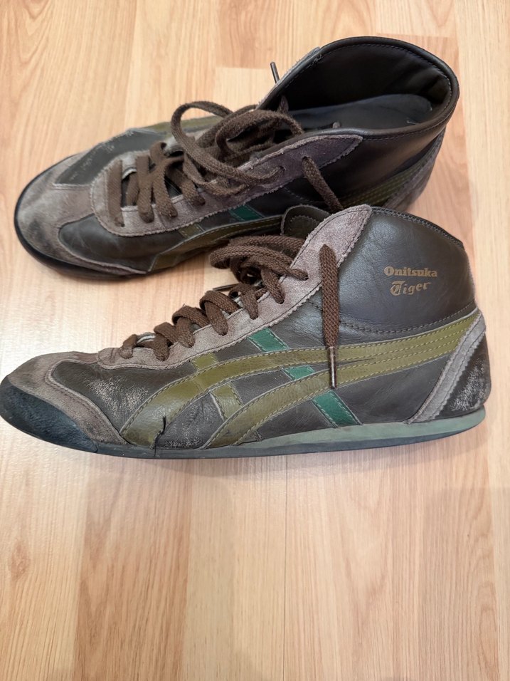 Erkek Kahverengi Tiger Spor Ayakkabı Bağcıkları - Görsel 4