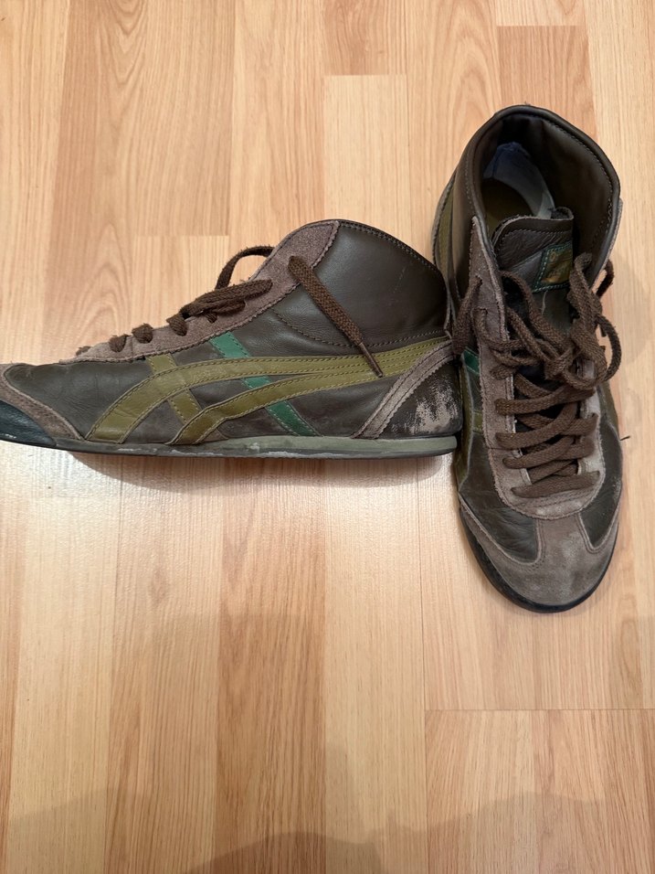 Erkek Kahverengi Tiger Spor Ayakkabı Bağcıkları - Görsel 2