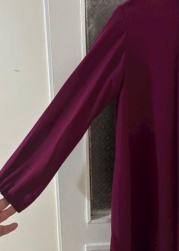 Fulta Uzun Önü Pat Detaylı Tunik Yüksek Yaka - Görsel 2