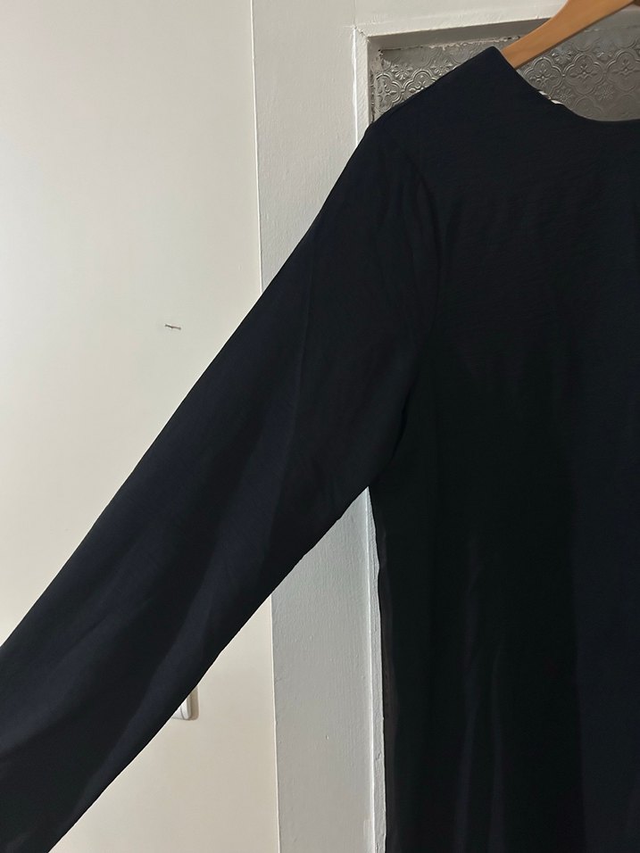 Siyah Uzun Kollu Salaş Takım - Görsel 3