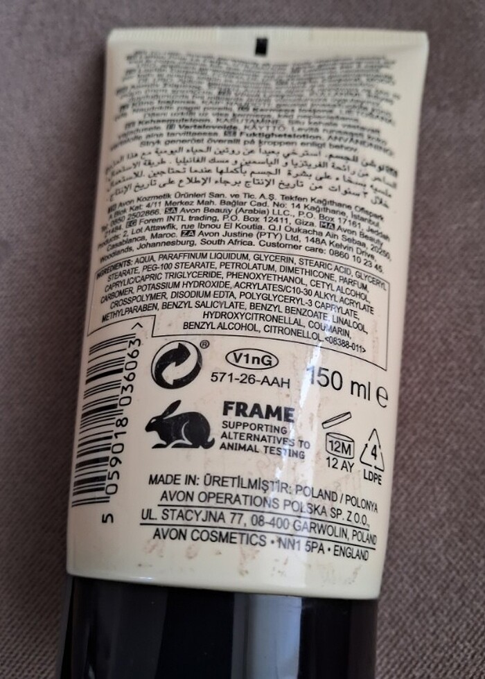 Avon vücut lisyonu - Görsel 2