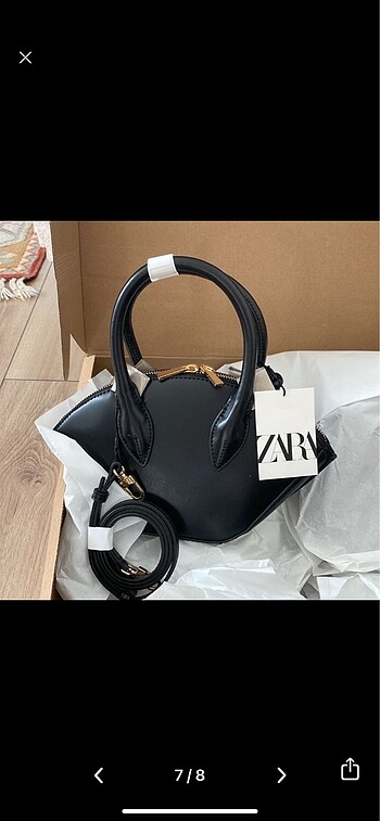 Zara ZARA ÇİFT ASKILI ŞEHİR ÇANTASI