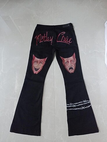 Mötley Crüe Özel Tasarım Pantalon