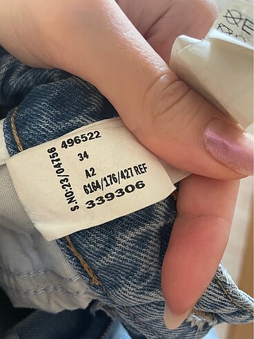 34 Beden zara jean