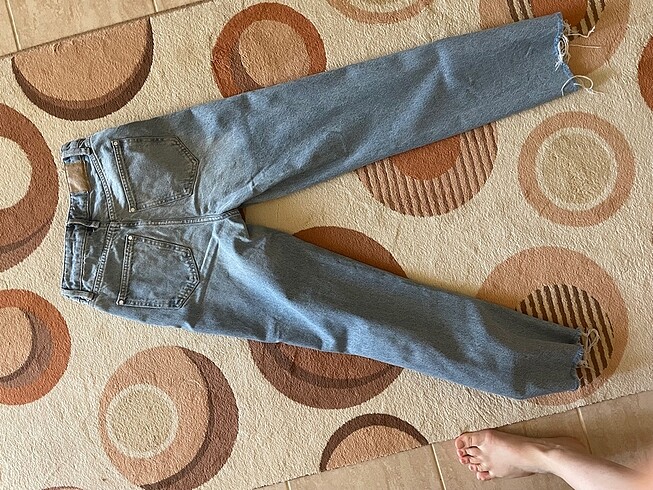 34 Beden mavi Renk zara jean