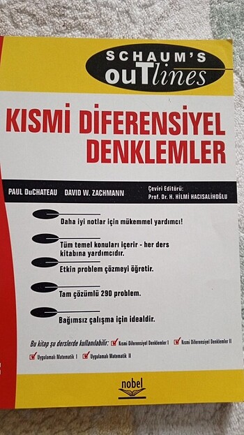 Kısmi difetensiyel denklemler
