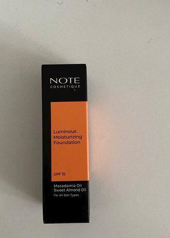 Note Luminous Nemlendirici Fondöten SPF15 - Görsel 2