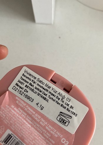 Vivienne Sabó Macaron Allık - Pastel Pembe - Görsel 4